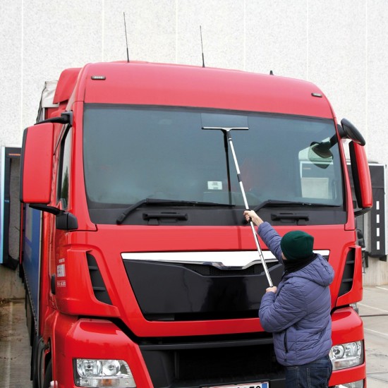 ΚΟΝΤΑΡΙ ΤΗΛΕΣΚΟΠΙΚΟ Φ22/25 115-200cm ΑΝΟΞΕΙΔΩΤΟ ΑΤΣΑΛΙ (STAINLESS STEEL) ΓΙΑ ΚΑΘΑΡΙΣΤΗΡΑ L3744.9 Λάστιχα