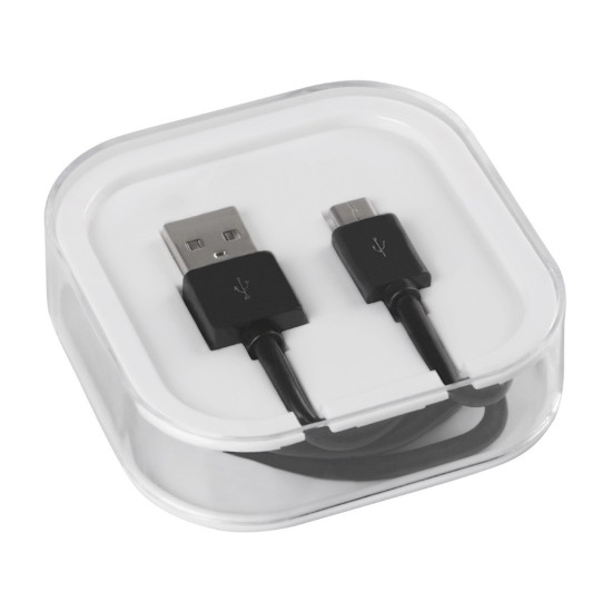 ΚΑΛΩΔΙΟ ΦΟΡΤΙΣΗΣ ΚΑΙ ΣΥΓΧΡΟΝΙΣΜΟΥ 100 cm MICRO USB ESSENTIALS LINE (ΜΑΥΡΟ) Καλώδια