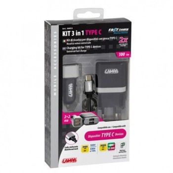 ΚΑΛΩΔΙΟ ΦΟΡΤΙΣΗΣ SILVER LINE USB TYPE C -100 cm (ΔΙΠΛΟΣ ΑΝΤΑΠΤΟΡΑΣ ΑΝΑΠΤΗΡΑ 12/24V ΚΑΙ ΠΡΙΖΑ 220 V) ΚΑΛΩΔΙΟ ΦΟΡΤΙΣΗΣ SILVER LINE USB TYPE C -100 cm (ΔΙΠΛΟΣ ΑΝΤΑΠΤΟΡΑΣ ΑΝΑΠΤΗΡΑ 12/24V ΚΑΙ ΠΡΙΖΑ 220 V)