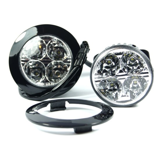 DRL 902HP 12/24V OSRAM ΠΡΟΣΘΕΤΟ DAYTIME ΔΙΕΘΝΗ ΜΕ 2x5HP LED ΣΤΡΟΓΓΥΛΑ 70/90x49mm 2ΤΕΜ. Διεθνή Φώτα Ημέρας (DRL)