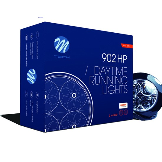 DRL 902HP 12/24V OSRAM ΠΡΟΣΘΕΤΟ DAYTIME ΔΙΕΘΝΗ ΜΕ 2x5HP LED ΣΤΡΟΓΓΥΛΑ 70/90x49mm 2ΤΕΜ. Διεθνή Φώτα Ημέρας (DRL)
