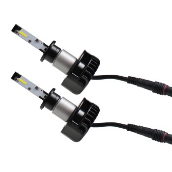 H1 LED SET BASIC 9-33V 5.400K 5.200lm 2 X 24W ΛΑΜΠΑ ΜΕ SMD LED KAI ΒΙΔΩΤΗ ΨΥΚΤΡΑ ΜΕ ΛΑΙΜΟ ΠΡΟΕΚΤΑΣΗΣ M-TECH - 2 ΤΕΜ.
