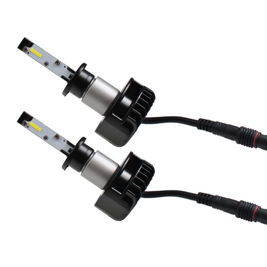 H1 LED SET BASIC 9-33V 5.400K 5.200lm 2 X 24W ΛΑΜΠΑ ΜΕ SMD LED KAI ΒΙΔΩΤΗ ΨΥΚΤΡΑ ΜΕ ΛΑΙΜΟ ΠΡΟΕΚΤΑΣΗΣ M-TECH - 2 ΤΕΜ. Λάμπες