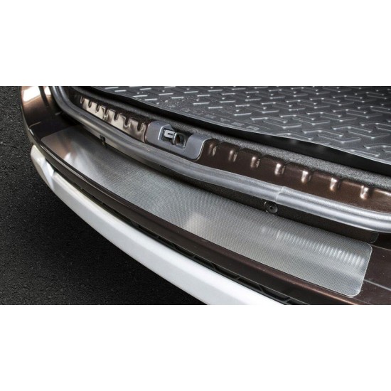 RENAULT DUSTER 2015-2018 ΤΡΙΜ ΠΡΟΦΥΛΑΚΤΗΡΑ ΠΟΡΤ ΜΠΑΓΚΑΖ ΧΡΩΜΙΟ ΑΥΤΟΚΟΛΛΗΤΟ Πορτ Μπαγκαζ