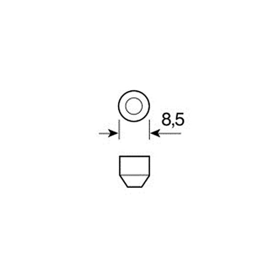 ΛΑΜΠΑΚΙΑ ΣΩΛΗΝΩΤΑ 12V-10W Πλαφονιέρας