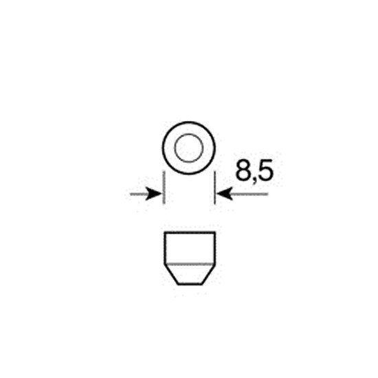ΛΑΜΠΑΚΙΑ ΣΩΛΗΝΩΤΑ 15W/12V SV8,5x8 Πλαφονιέρας