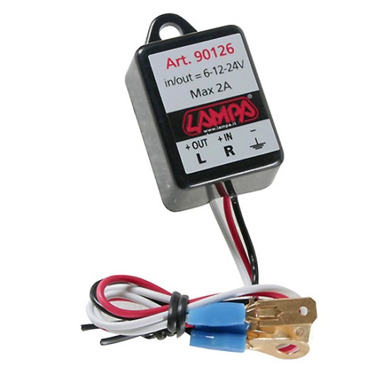 ΗΛΕΚΤΡΟΝΙΚΟ ΦΛΑΣΕΡ (FLASHER)  ΓΙΑ LED 6-12-24 V max 2A LED Φλας