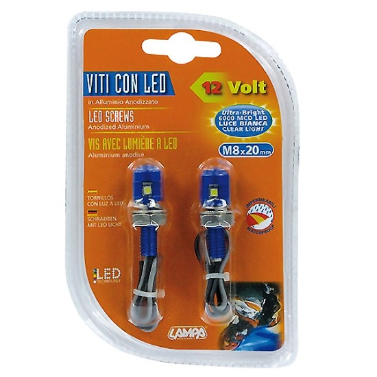 ΒΙΔΕΣ ΜΕ LED/12V 6000 MCD Διακοσμητικά Φώτα