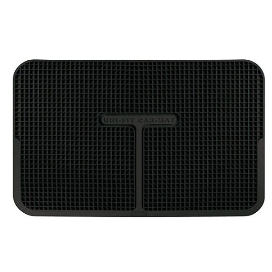 ΠΑΤΑΚΙ ΛΑΣΤΙΧΟ ΜΑΥΡΟ UNI-FIT 47x30cm 1ΤΕΜ. Διεθνή Πατάκια Λάστιχο