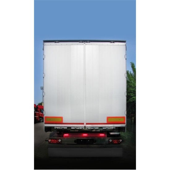 ΦΩΣ ΦΟΡΤΗΓΟΥ 4LED ΚΟΚΚΙΝΟ 24V 103mm Διακοσμητικά Φώτα