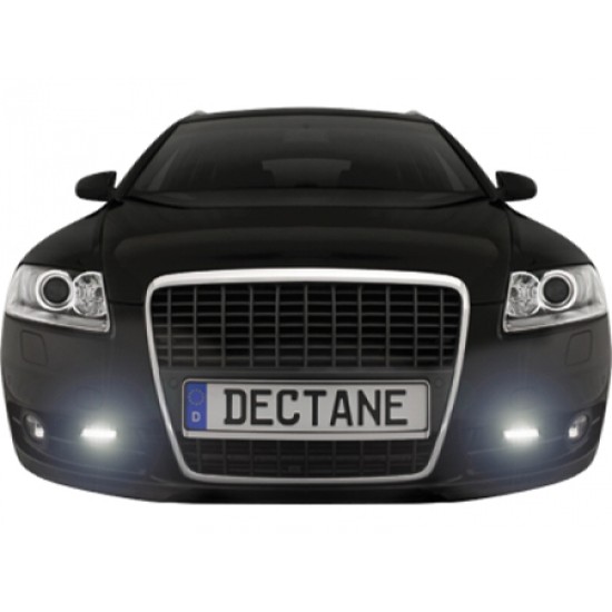 ΠΡΟΣΘΕΤΟ DAYLINE 18 LED ΧΡΩΜΙΟΥ Διεθνή Φώτα Ημέρας (DRL)