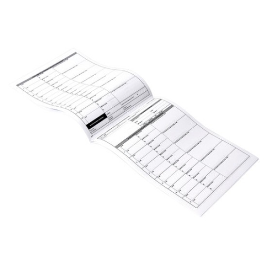 ΦΥΛΛΑΔΙΟ ΚΑΤΑΓΡΑΦΗΣ 12 ΑΝΕΦΟΔΙΑΣΜΩΝ Σημειωματάρια Ταμπλό