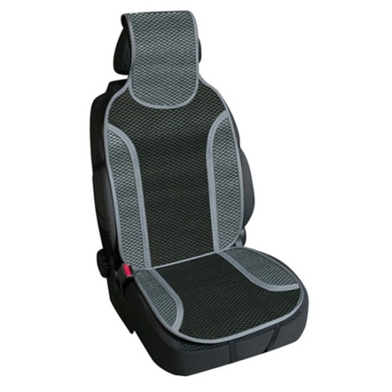 ΠΛΑΤΟΚΑΘΙΣΜΑ FRESCO TECH ΑΠΟ ΦΥΣΙΚΕΣ ΙΝΕΣ ΜΠΑΜΠΟΥ ΜΑΥΡΟ/ΓΚΡΙ - 1ΤΕΜ. Ψάθες Μπίλιες