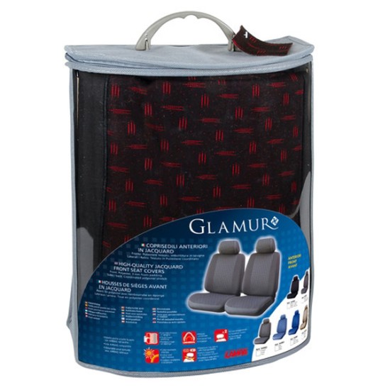 ΚΑΛΥΜΜΑΤΑ GLAMUR ΜΑΥΡΑ POLYESTER Μπροστινά Καλύμματα