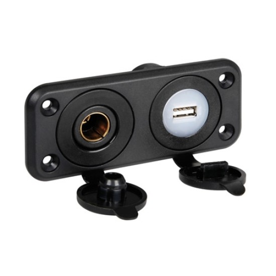 ΒΑΣΗ ΔΙΠΛΗ ΓΙΑ ΠΡΙΖΕΣ ΕΧΤ 105x45mm Διάφορες Πρίζες και Φις