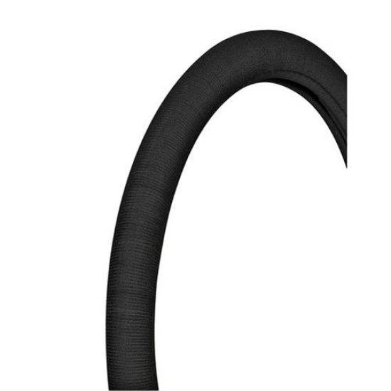 ΚΑΛΥΜΜΑ ΤΙΜΟΝΙΟΥ COTTON WHEEL ΜΑΥΡΟ ΧΡΩΜΑ ME ΒΑΜΒΑΚΕΡΗ ΕΠΕΝΔΥΣΗ ΑΟΣΜΟ ΟΙΚΟΛΟΓΙΚΟ/ ΜΗ ΤΟΞΙΚΟ/ ΑΝΑΚΥΚΛΩΣΙΜΟ ΥΛΙΚΟ Καλύμματα Τιμονιού