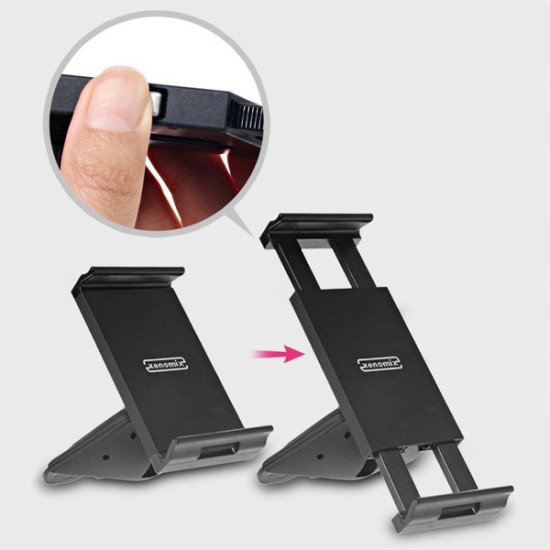 ΒΑΣΗ ΣΤΗΡΙΞΗΣ XENOMIX CDX TABLET/ΚΙΝΗΤΟΥ/GPS/POS/NAVI (12-19,5 cm) ΓΙΑ ΤΗΝ ΥΠΟΔΟΧΗ/ΕΓΚΟΠΗ CD (ΜΑΥΡΟ) Βάσεις Tablet