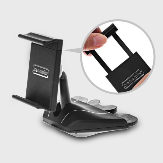 ΒΑΣΗ ΣΤΗΡΙΞΗΣ XENOMIX CD SMART ΚΙΝΗΤΟΥ/GPS (6-9,5 cm) ΓΙΑ ΤΗΝ ΥΠΟΔΟΧΗ/ΕΓΚΟΠΗ CD (ΜΑΥΡΟ) Βάσεις Θήκες Κινητού