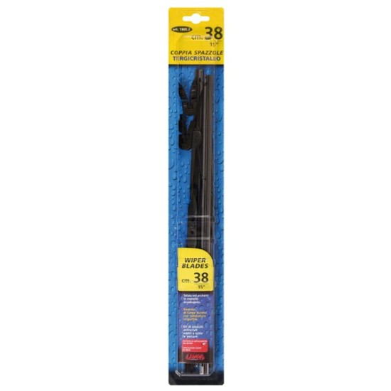 ΥΑΛΟΚΑΘΑΡΙΣΤΗΡΕΣ STANDARD 38 cm (15 INCH) ΜΕ 3 ΑΝΤΑΠΤΟΡΕΣ - 2 ΤΕΜ. Υαλοκαθαριστήρες Ζεύγος ΥΑΛΟΚΑΘΑΡΙΣΤΗΡΕΣ STANDARD 38 cm (15 INCH) ΜΕ 3 ΑΝΤΑΠΤΟΡΕΣ - 2 ΤΕΜ. Υαλοκαθαριστήρες Ζεύγος