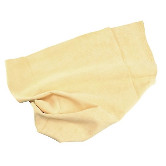 ΓΝΗΣΙΟ ΔΕΡΜΑ ΣΑΜΟΥΑ (CHAMOIS) ΑΠΟ ΦΥΣΙΚΟ 100% ΔΕΡΜΑ ΠΡΟΒΑΤΟΥ 37x55cm (ΠΕΤΣΙ) Πανιά και Σφουγγάρια