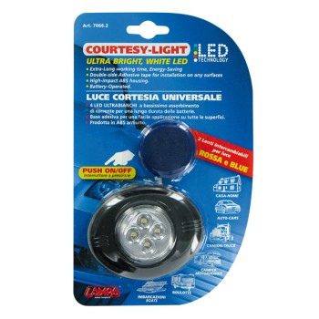 ΠΛΑΦΟΝΙΕΡΑ ΧΡΩΜΑΤΙΣΤΗ ΜΕ 4 LED