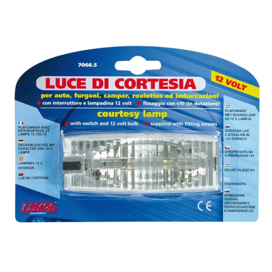 ΠΛΑΦΟΝΙΕΡΑ ΜΕ ΔΙΑΚΟΠΤΗ ΑΣΗΜΙ 12V Πλαφονιέρες