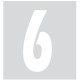 ΑΥΤΟΚΟΛΛΗΤΟ SPELL-IT ΛΕΥΚΟ ΧΡΩΜΑ no6 Αυτοκόλλητα Διακοσμητικά