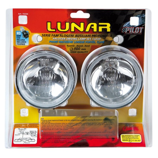 ΠΡΟΒΟΛΕΑΣ LUNAR 12V H3 55W 2ΤΕΜ. Εξωτερικά Φώτα Αλογόνου
