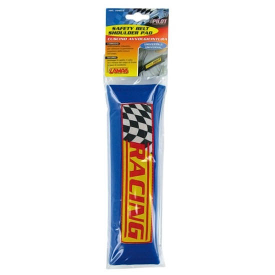 ΜΑΞΙΛΑΡΑΚΙ ΖΩΝΗΣ SPORT - RACING (ΜΠΛΕ) - 1 ΤΕΜ. Μαξιλαράκια Ζώνης Ασφαλείας