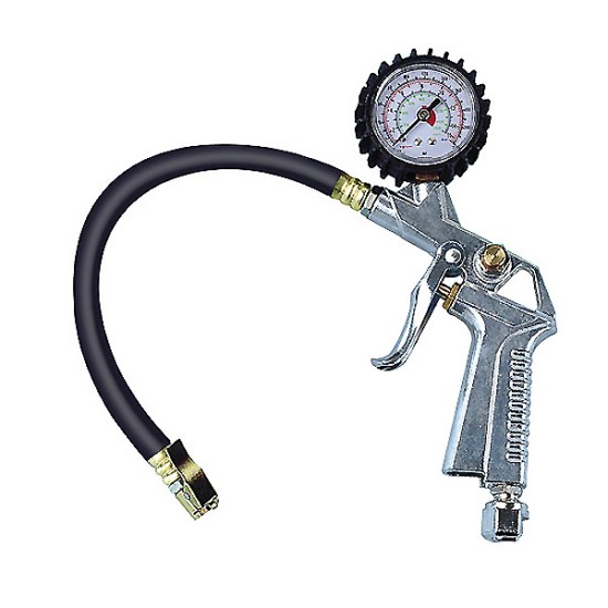 ΜΑΝΟΜΕΤΡΟ ΑΝΑΛΟΓΙΚΟΣ ΜΕΤΡΗΤΗΣ ΠΙΕΣΗΣ ΑΕΡΑ ΕΛΑΣΤΙΚΩΝ ΜΕ ΠΙΣΤΟΛΙ 15BAR/220psi -1 ΤΕΜ Μετρητές Πίεσης