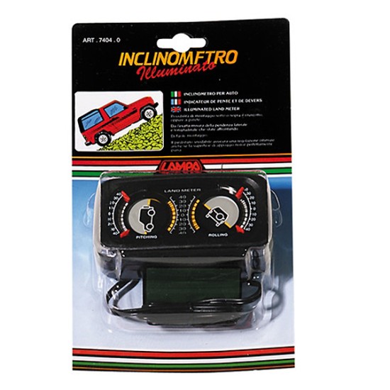 ΚΛΙΣΙΟΜΕΤΡΟ ΦΩΤΙΖΟΜΕΝΟ (12V) Πυξίδες Κλισιόμετρα