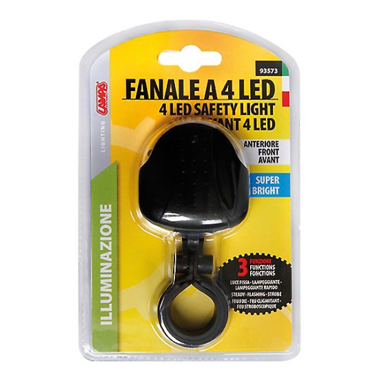ΦΑΝΑΡΙ ΠΟΔΗΛΑΤΟΥ ΕΜΠΡΟΣ (4 LED) Φώτα