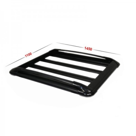 ΣΧΑΡΑ ΟΡΟΦΗΣ ΑΛΟΥΜΙΝΙΟΥ 120CMx110CM ΜΑΥΡΗ Σχάρες Μεταφοράς
