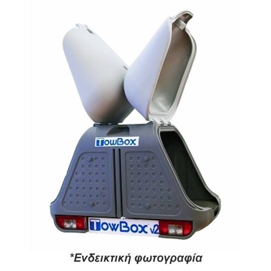 ΜΠΑΓΚΑΖΙΕΡΑ ΚΟΤΣΑΔΟΡΟΥ 390 LT TOWBOX V2 (ΜΑΥΡΟ) Μπαγκαζιέρες Κοτσαδόρου