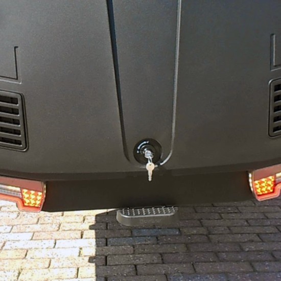 ΜΠΑΓΚΑΖΙΕΡΑ ΚΟΤΣΑΔΟΡΟΥ 400 LT TOWBOX V3 CLASSIC GREY (ΓΚΡΙ) ΜΕ LED ΦΑΝΑΡΙΑ Μπαγκαζιέρες Κοτσαδόρου