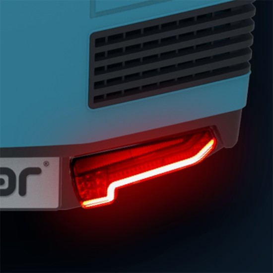 ΜΠΑΓΚΑΖΙΕΡΑ ΚΟΤΣΑΔΟΡΟΥ 400 LT TOWBOX V3 CLASSIC GREY (ΓΚΡΙ) ΜΕ LED ΦΑΝΑΡΙΑ Μπαγκαζιέρες Κοτσαδόρου