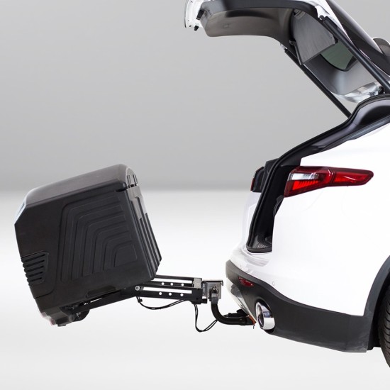 ΜΠΑΓΚΑΖΙΕΡΑ ΚΟΤΣΑΔΟΡΟΥ 400 LT TOWBOX V3 CLASSIC GREY (ΓΚΡΙ) ΜΕ LED ΦΑΝΑΡΙΑ Μπαγκαζιέρες Κοτσαδόρου