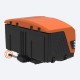 ΜΠΑΓΚΑΖΙΕΡΑ ΚΟΤΣΑΔΟΡΟΥ 400 LT TOWBOX V3 SPORT ORANGE (ΠΟΡΤΟΚΑΛΙ) ΜΕ LED ΦΑΝΑΡΙΑ Μπαγκαζιέρες Κοτσαδόρου