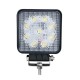 ΠΡΟΒΟΛΕΑΣ EPISTAR 10-30V 27W 2025lm CREE LED ΤΕΤΡΑΓΩΝΟΣ 128x110x58mm Εξωτερικά Φώτα LED