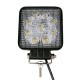 ΠΡΟΒΟΛΕΑΣ EPISTAR 10-30V 27W 2025lm CREE LED ΤΕΤΡΑΓΩΝΟΣ 128x110x58mm Εξωτερικά Φώτα LED
