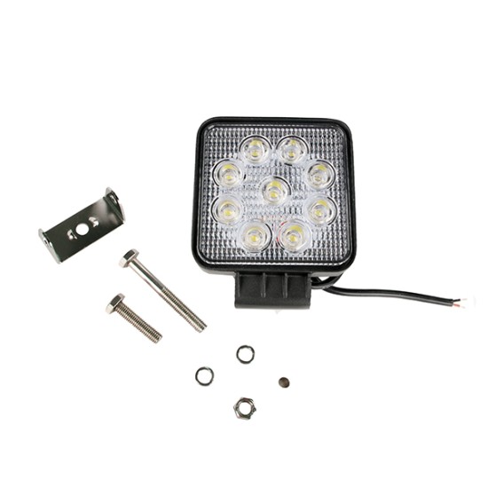 ΠΡΟΒΟΛΕΑΣ EPISTAR 10-30V 27W 2025lm CREE LED ΤΕΤΡΑΓΩΝΟΣ 128x110x58mm Εξωτερικά Φώτα LED