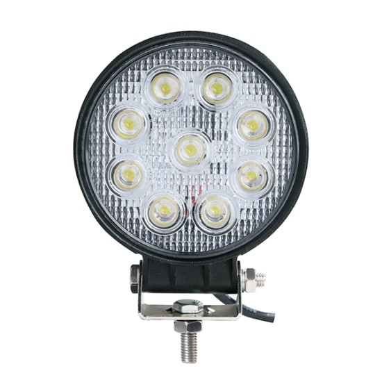 ΠΡΟΒΟΛΕΑΣ ΕΡΓΑΣΙΑΣ WORKING LAMPS FLOOD BEAM 10-30V 27W 1700lm OSRAM LED ΣΤΡΟΓΓΥΛΟΣ (137 x 120 x 68 mm)- 1ΤΕΜ Μ-TECH Εξωτερικά Φώτα LED