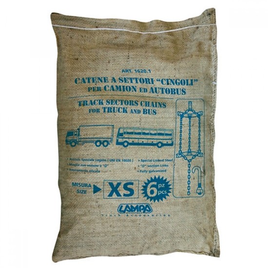 ΑΛΥΣΙΔΑ ΧΙΟΝΙΟΥ ΦΟΡΤΗΓΟΥ - Size: X-Small (XS) LAMPA - 1 ΤΕΜ. Αλυσίδες Χιονιού Φορτηγών
