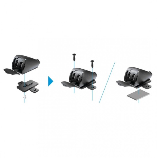 ΦΟΡΤΙΣΤΗΣ USB ΔΙΠΛΟΣ TREK 2 12/24V 5400mA ΜΕ ΒΑΣΗ ΣΤΗΡΙΞΗΣ ΒΙΔΩΤΗ ΚΑΙ ΚΑΛΩΔΙΟ 150cm ΑΔΙΑΒΡΟΧΟΣ Φορτιστές 12 και 24V