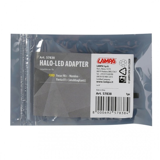 FORD FIESTA 2001-2008/ MONDEO ΑΝΤΑΠΤΟΡΑΣ ΓΙΑ HALO LED 1ΤΕΜ. Αντάπτορες για λάμπες LED