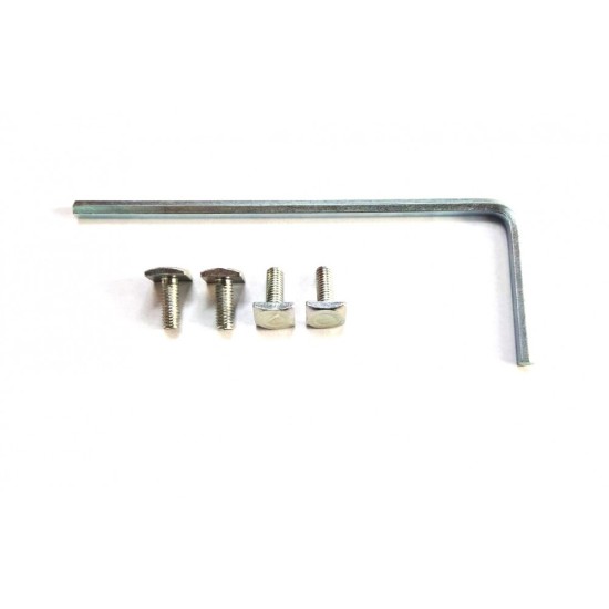 ΣΥΣΤΗΜΑ ΔΕΣΗΣ T-SCREW 13mm ΓΙΑ ΜΠΑΡΕΣ BRIO MENABO (T-STYLE) Ανταλλακτικά Μπαγκαζιέρων