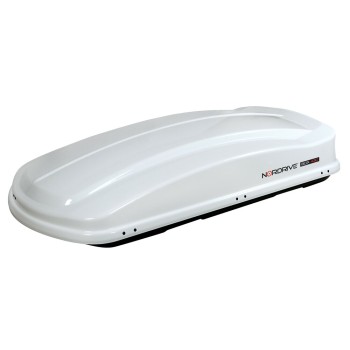 ΜΠΑΓΚΑΖΙΕΡΑ ΟΡΟΦΗΣ NORDRIVE BOX 430 LT ΛΕΥΚΗ ΜΕ ΓΥΑΛΙΣΤΕΡΗ ΥΦΗ - 1 ΤΕΜ.