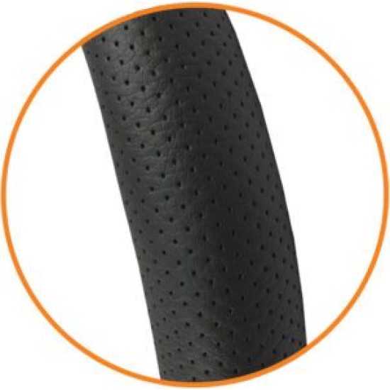 ΚΑΛΥΜMA ΤΙΜΟΝΙΟΥ ARISTON LEATHER FEELING ΜΑΥΡΟ 42CM W/REACH 