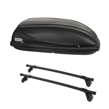 Set Μπαγκαζιέρα Οροφής Hermes 360lt + Μπάρες Οροφής GS1